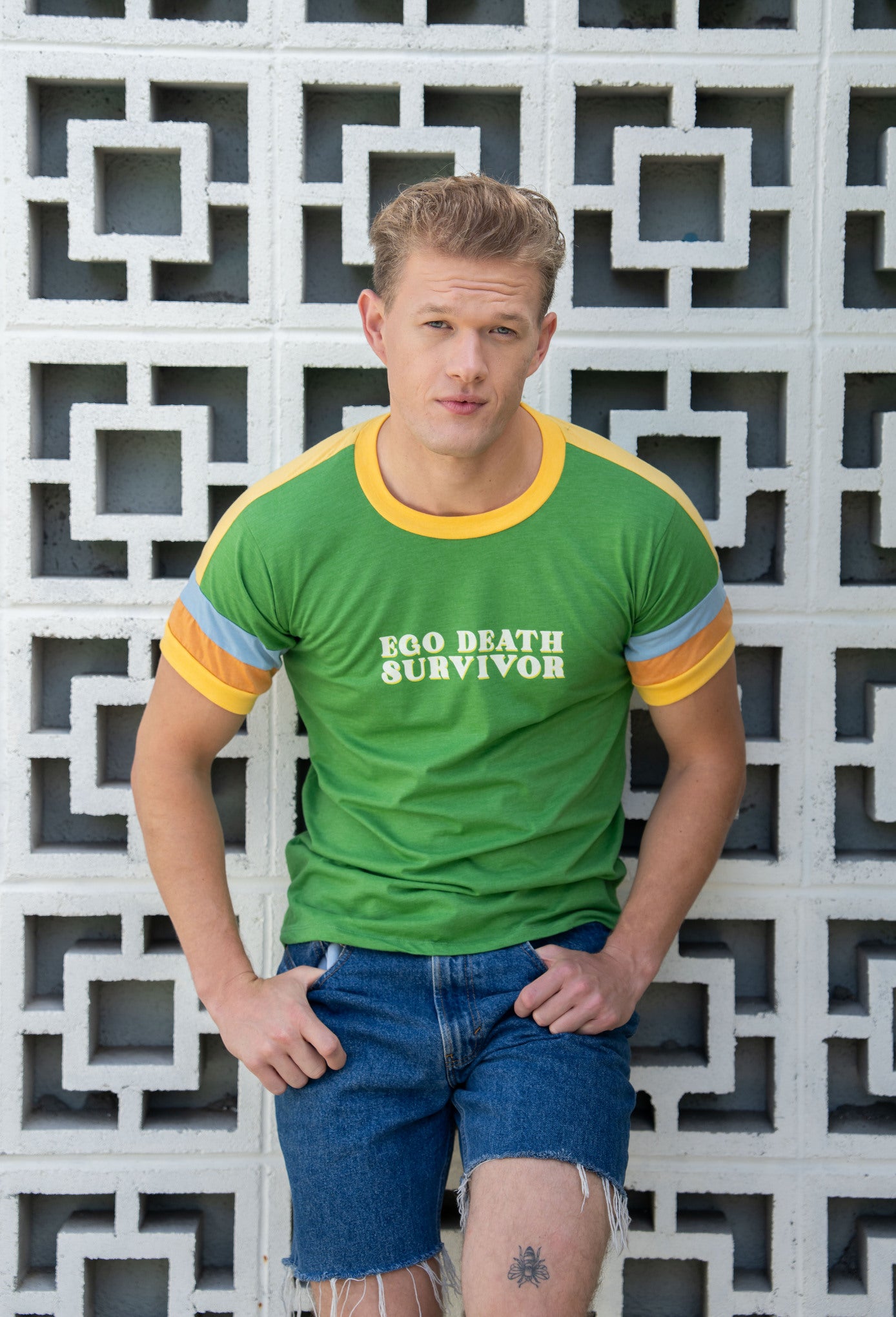 Ego Death Survivor Unisex Vintage Tee