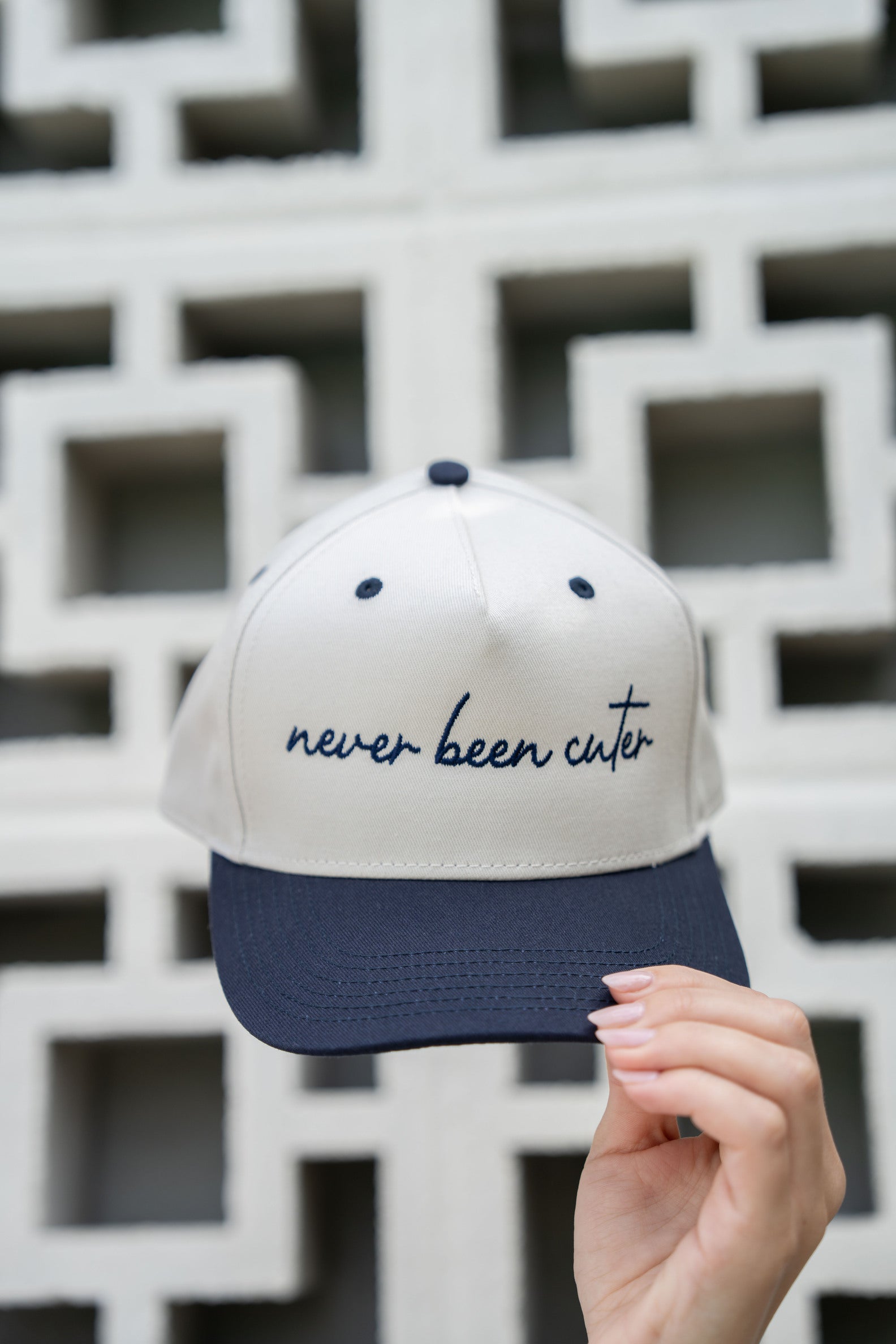 Never Been Cuter Embroidered Twill Hat