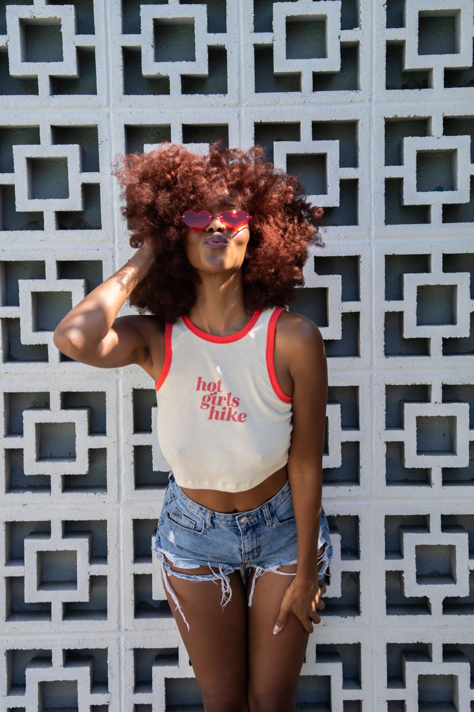 Hot Girls Hike Ringer Tank