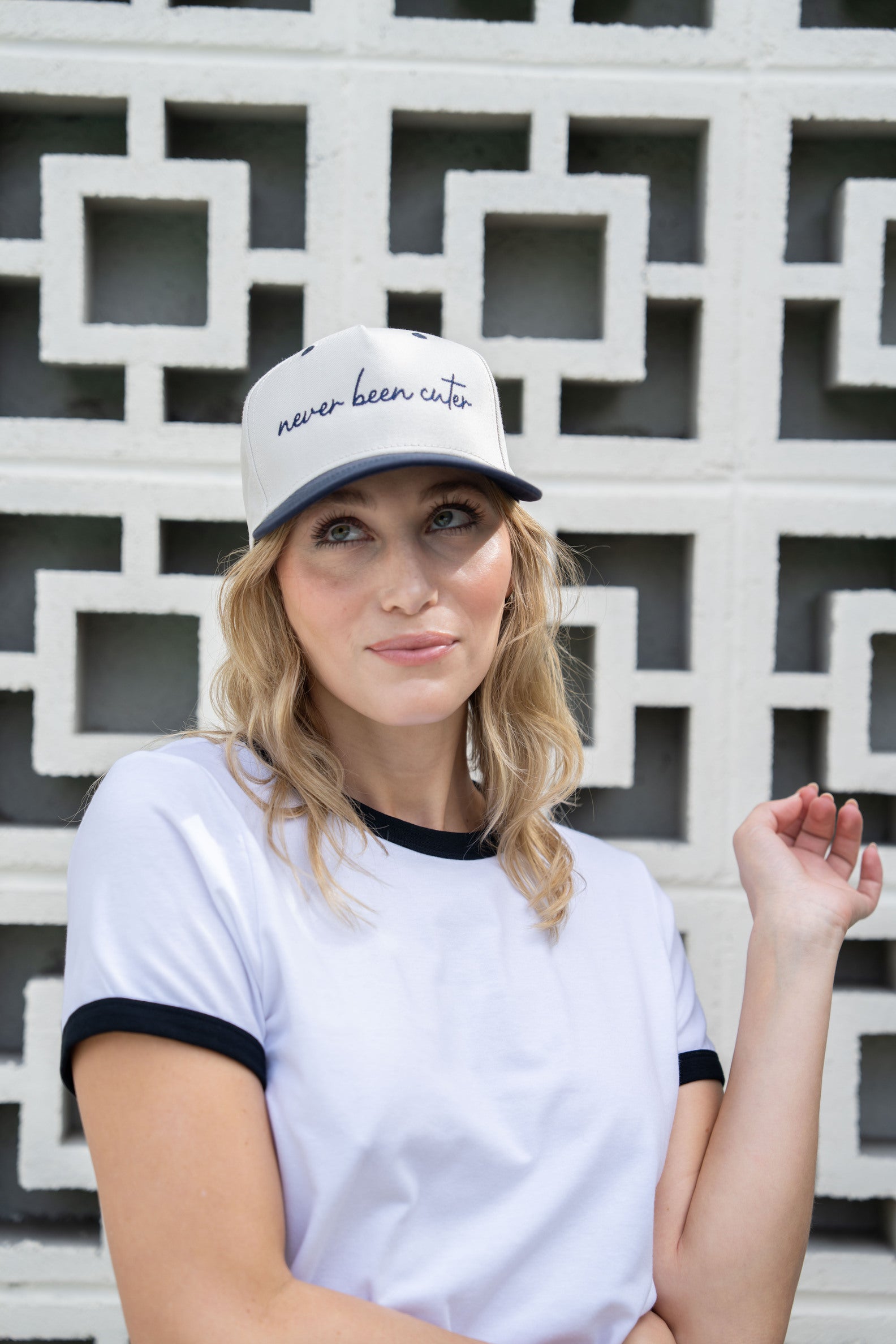 Never Been Cuter Embroidered Twill Hat
