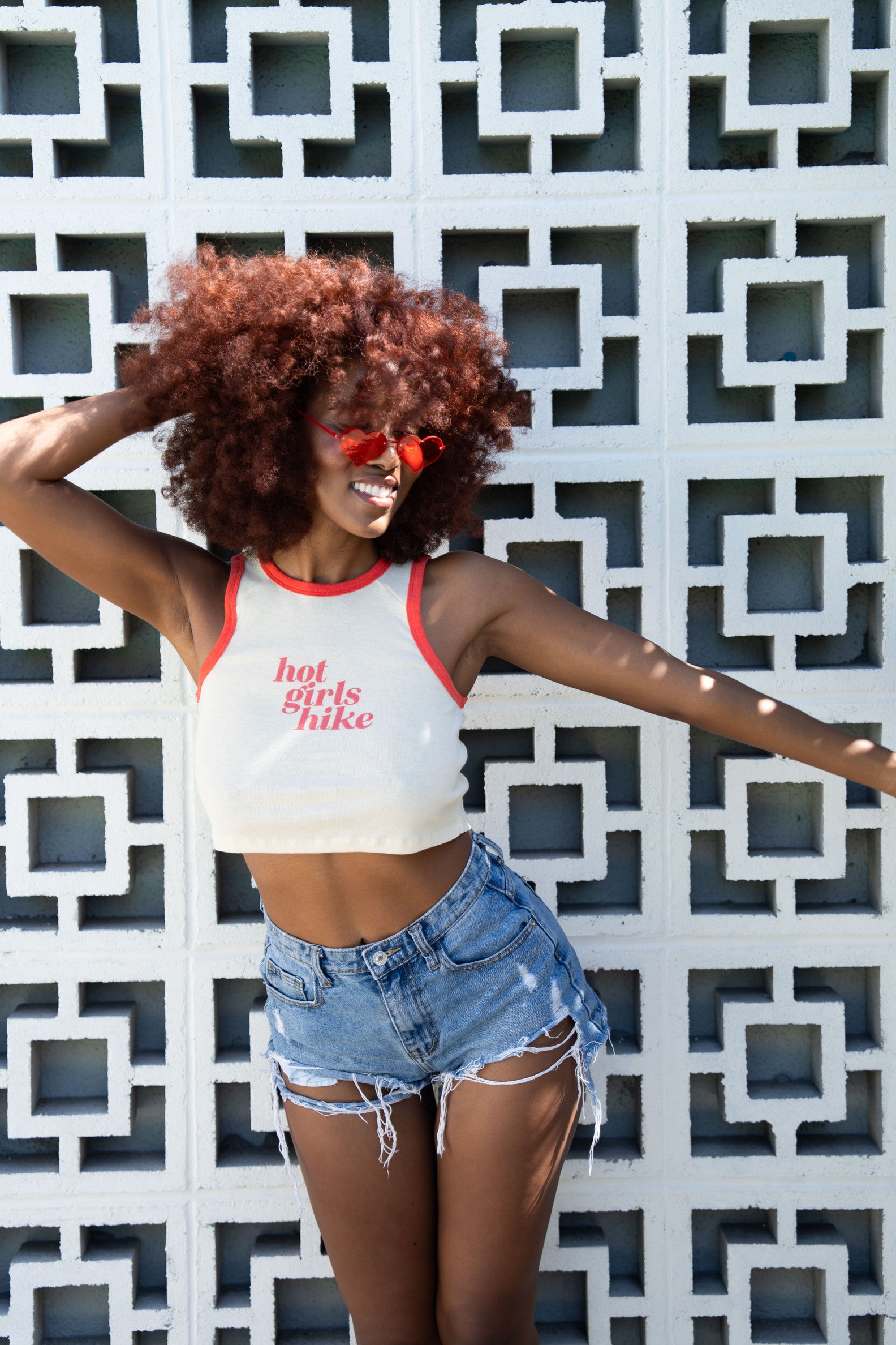 Hot Girls Hike Ringer Tank