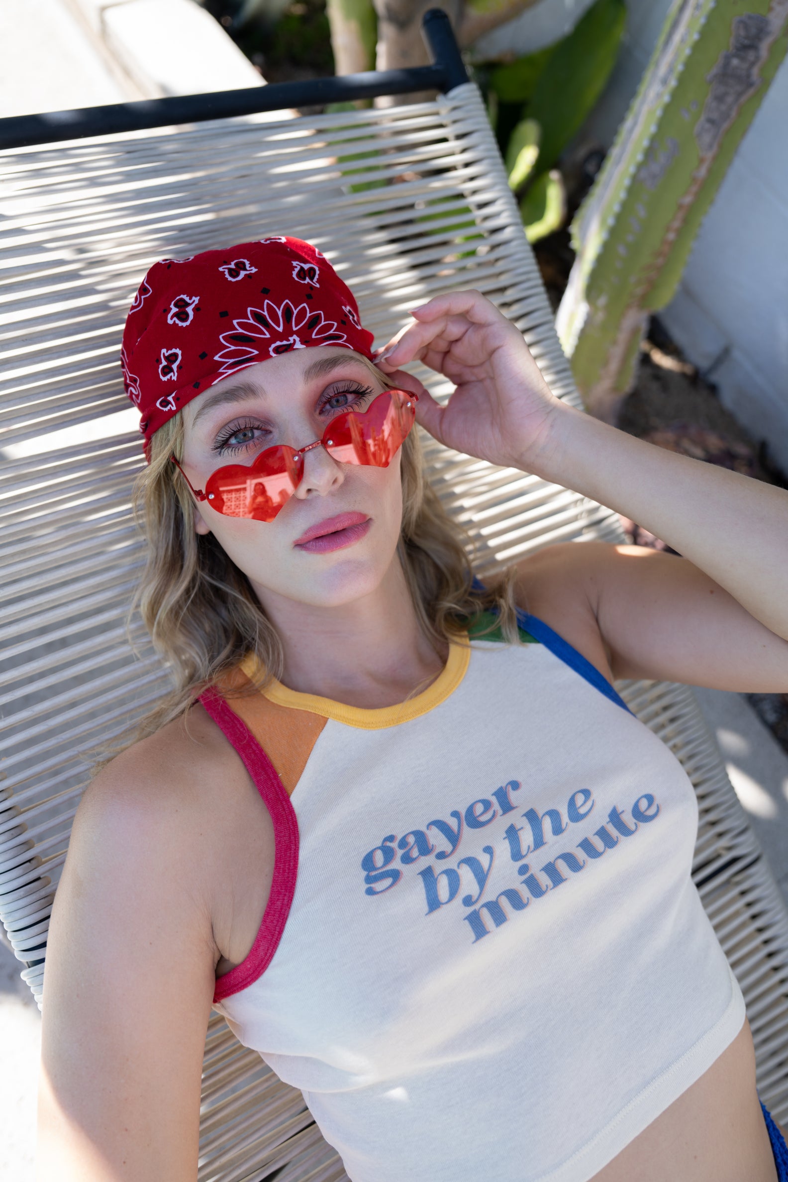 Gayer By The Minute Ringer Tank