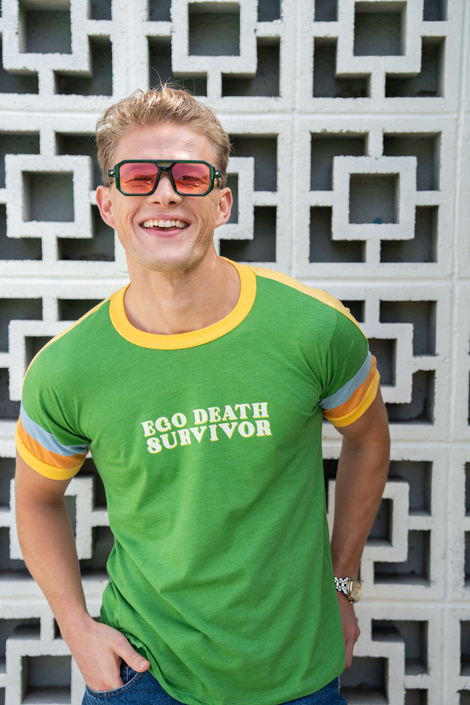 Ego Death Survivor Unisex Vintage Tee